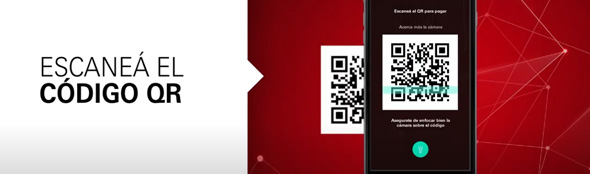 Escaneá el código QR